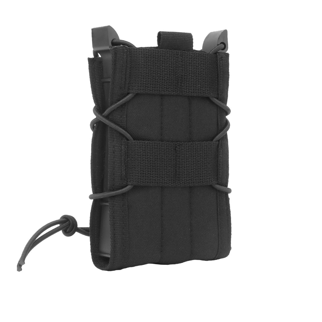 Black Camo Rifle Magazine Pouch Holder - Blacktide Concepts Tactical Gear